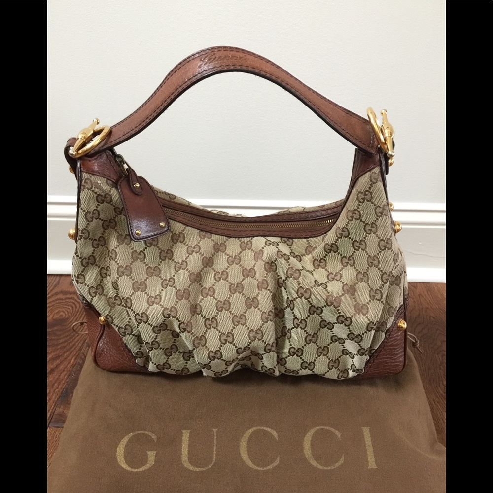 Gucci “Jockey” medium handbag